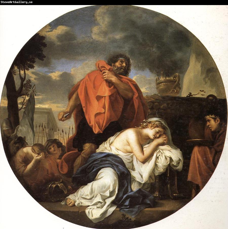 LE BRUN, Charles Jephthah's Sacrifice